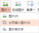 如何快速批量插入圖片，且圖片每頁只顯示一張（如何批量將圖片放在一頁上）