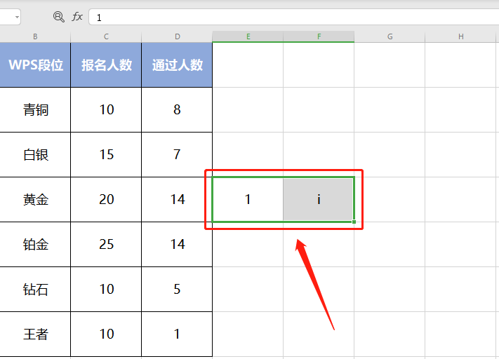 1跟l再表格顯示完全一樣