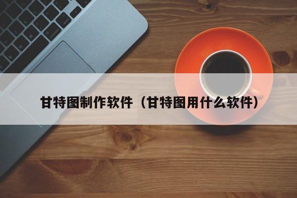 甘特圖制作軟件（甘特圖用什么軟件）
