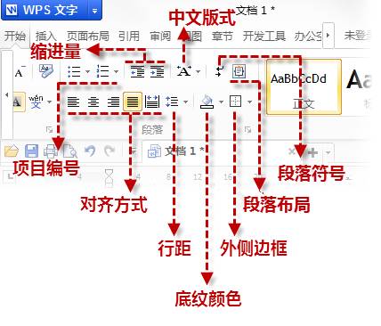 WPS office怎么設(shè)置段落選項？